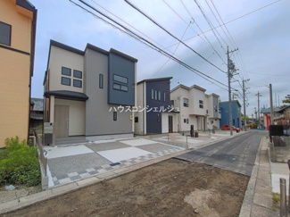 【前面道路含む現地写真】 | 名古屋市港区船頭場2丁目802【仲介手数料無料】新築一戸建て