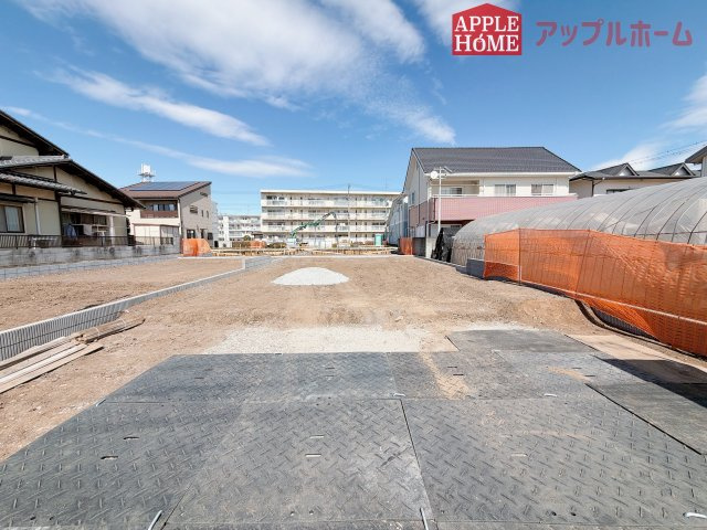 [新築住宅] 深谷市上柴町西1丁目 全4棟の前面道路含む現地写真|3/19　撮影
