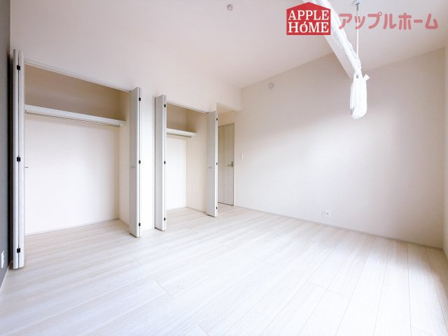 [新築住宅] 深谷市上柴町西1丁目 全4棟の洋室|２階居室は全室収納あり！たっぷりある収納活用でお部屋もキレイを保てます♪