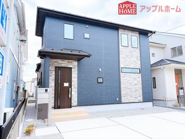 [新築住宅] 深谷市上柴町西1丁目 全4棟の外観|◆外観写真◆スタイリッシュな外観が目を引くお洒落ハウス！ぜひ一度内覧へお越しください！物件の魅力沢山お伝えします！いつでもお気軽にお問合せOKです！TEL「0120-466263」