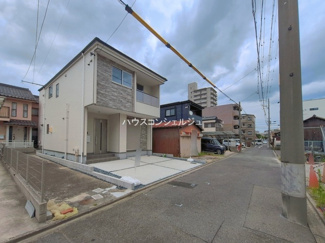 【前面道路含む現地写真】 | 名古屋市守山区鳥羽見2丁目718-3【仲介手数料無料】新築一戸建て