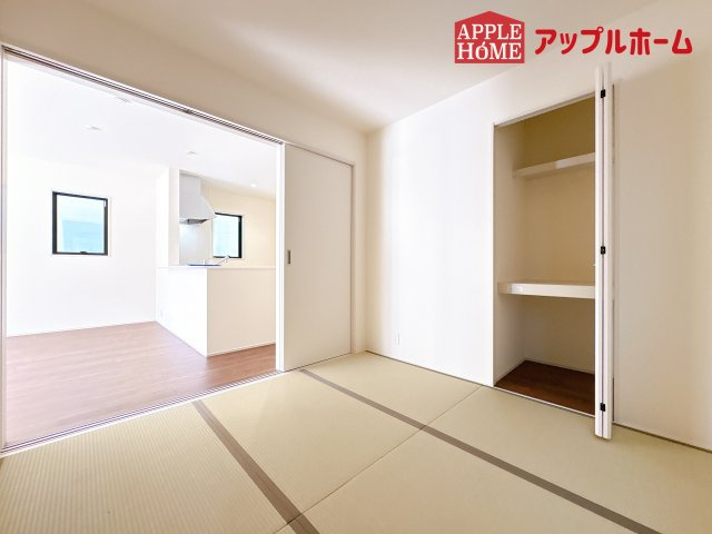[新築住宅] 鴻巣市東 第4 全4棟の和室|１坪以上広さを設けた浴室で、ゆったりバスタイム♪お子様と一緒に入るにも充分な広さです。一日の疲れを癒せます♪
