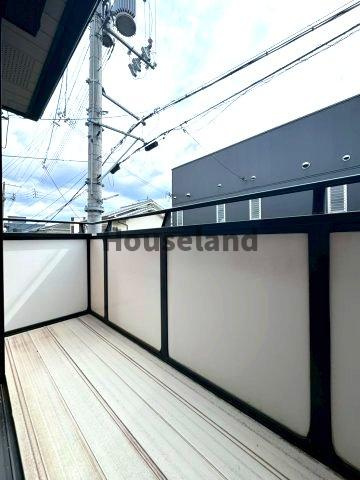 加納戸建のバルコニー