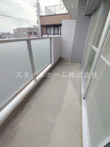 花田ハウスのバルコニー