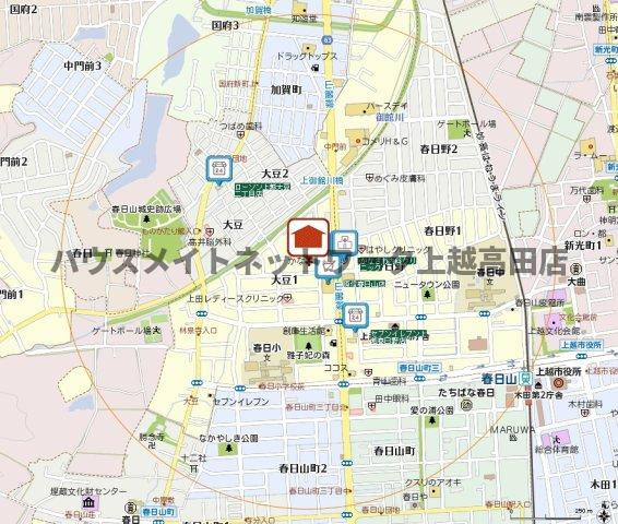 グランベレオの地図|位置図