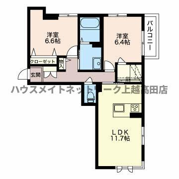 グランベレオの間取り|間取図