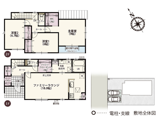 [新築住宅] 鴻巣市松原 第4期 全10棟の間取り