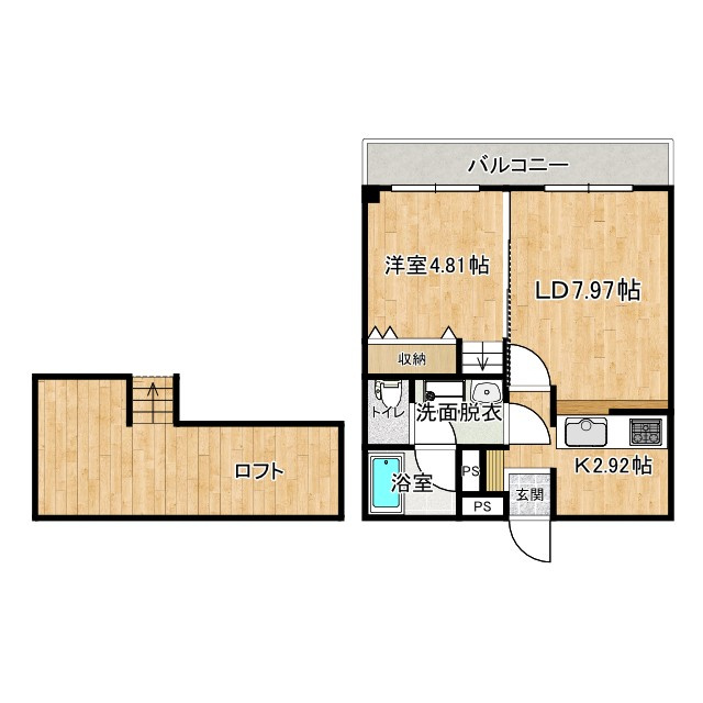 アドレスハリマヤの間取り