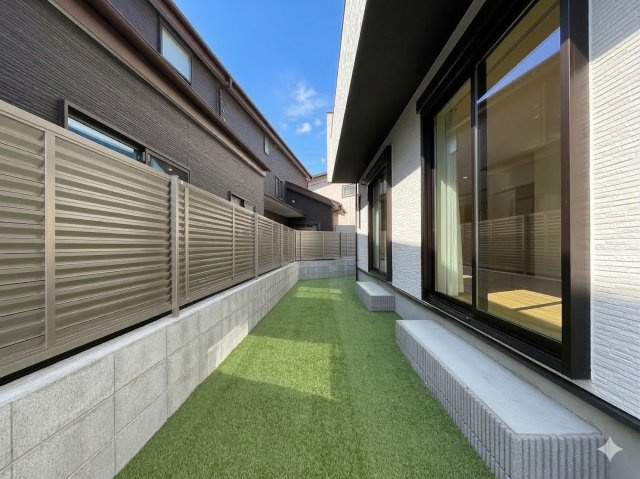 戸塚区前田町　新築戸建ての庭