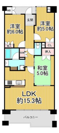 ローレルコート門戸厄神の間取り