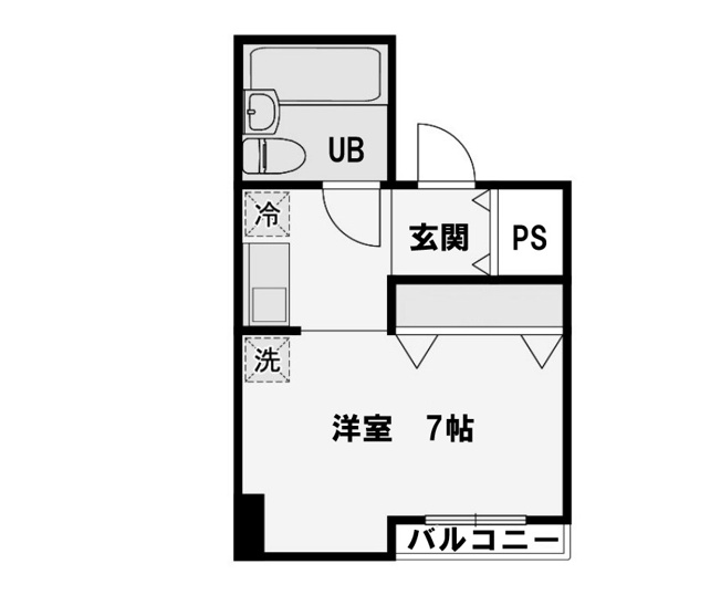 【間取り】 | ＧＳハイム内本町