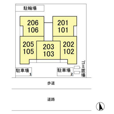 【区画図】 | フィーカ アパルフェ