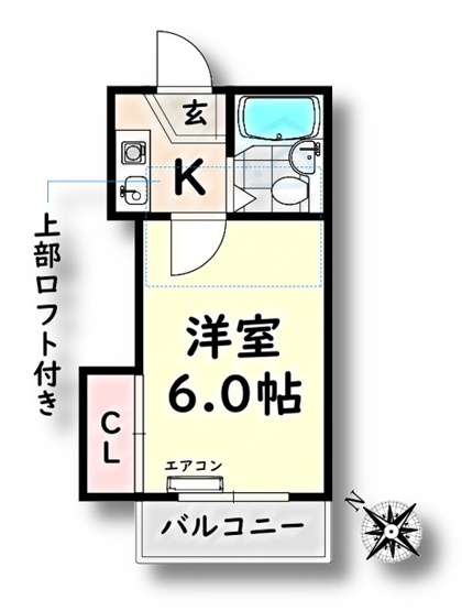 【間取り】 | アーバンフラット新瑞橋【名古屋市賃貸・駅近】