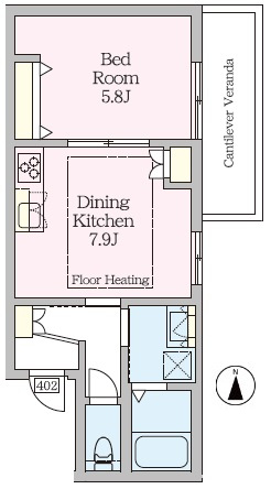 【間取り】 | PARK SIDE GRACE TOGOSHI