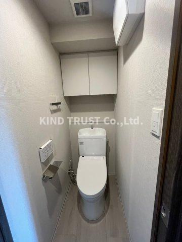 シーズンフラッツ中崎のトイレ|シンプルで使いやすいトイレです