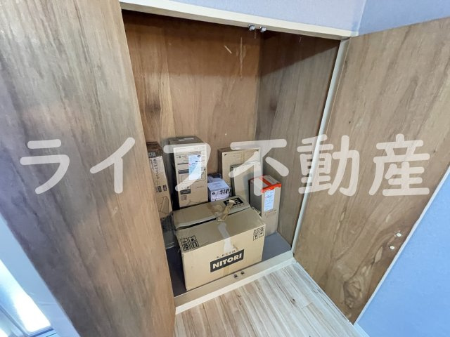 シャトレ小阪の収納|小物を収納するのに便利です