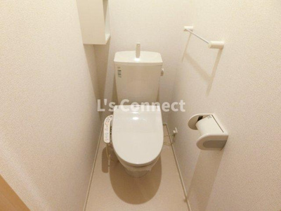 【トイレ】 | ヴィジュラＡ | 温水洗浄便座付きのトイレ。