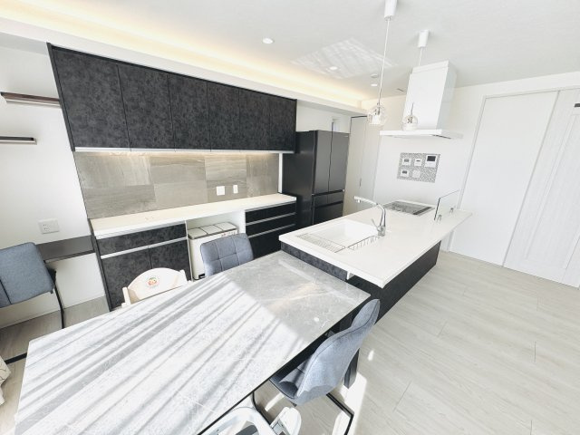 栃木市岩舟町静　中古住宅のキッチン