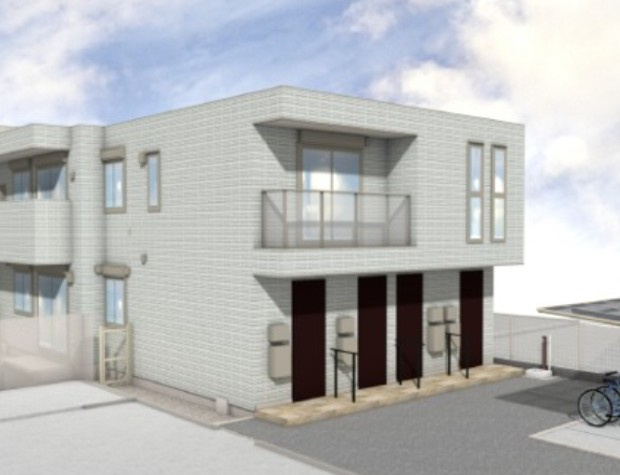 へーベルメゾン平井の外観パース