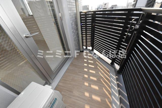 エスリード難波ザ・ブライトのバルコニー