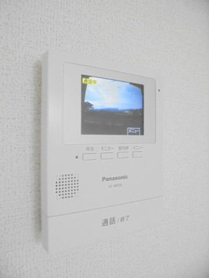 【セキュリティ】 | セレノＡ | モニター付きインターホンです