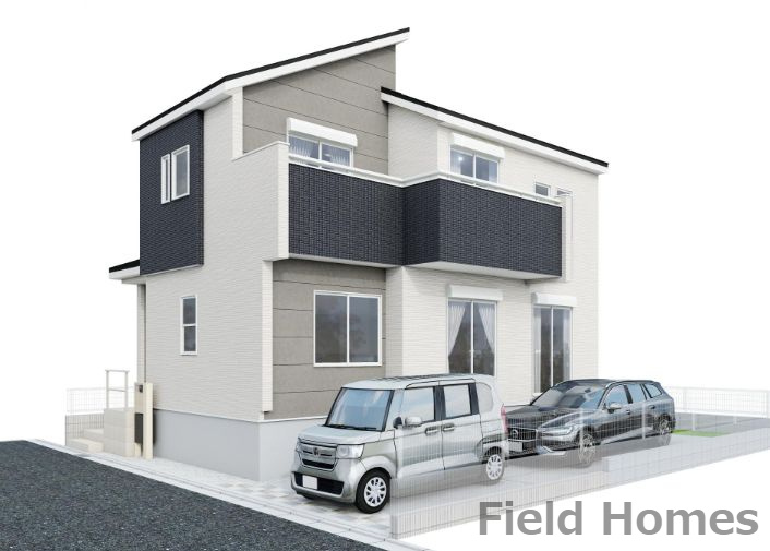 大和市上和田新築戸建て　1号棟の外観|外観イメージ「大和市上和田新築戸建て」