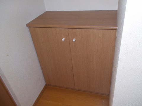 ブリリアント真壁の玄関