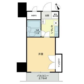 レクセル長岡の間取り