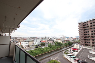 バルコニーからの景色♪