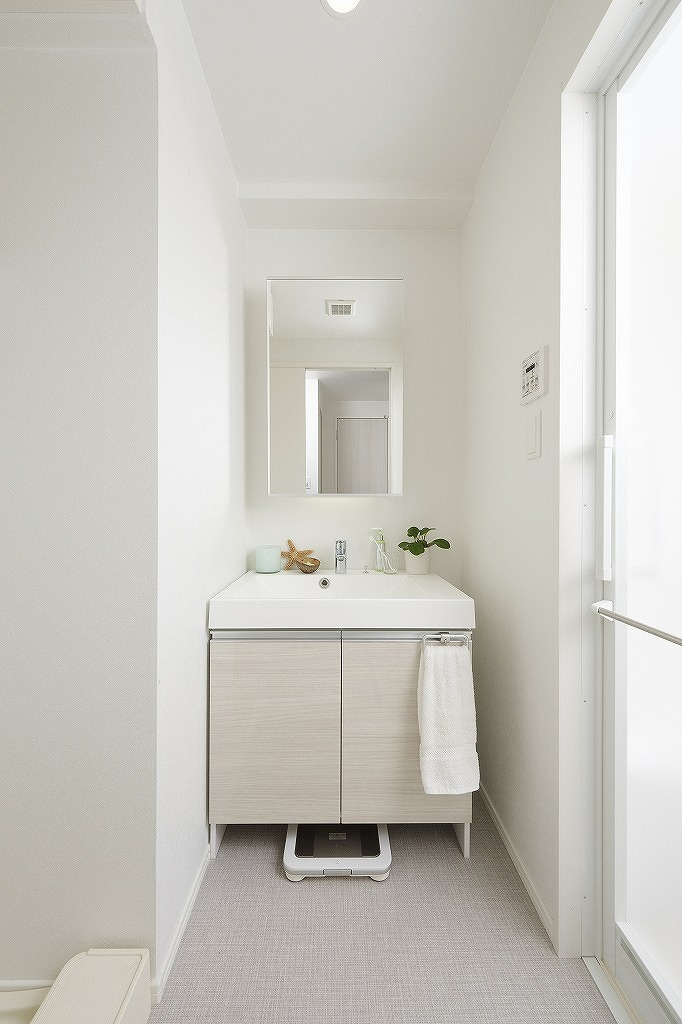 エンクレスト天神LARKの洗面所