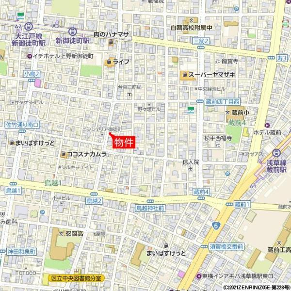 ソレイユ　アンの地図