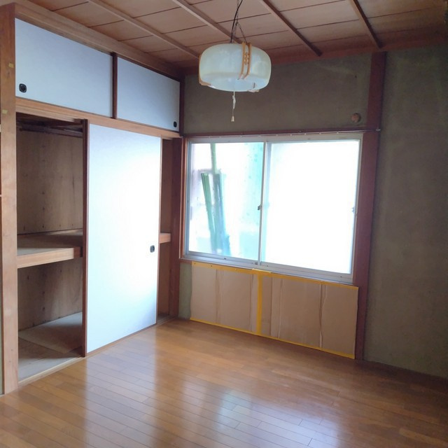 岐阜市上土居のアパートの居間・リビング