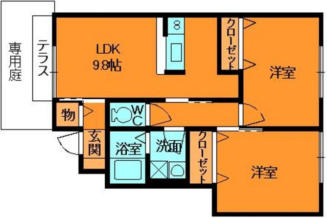 ル　ヴェールの間取り