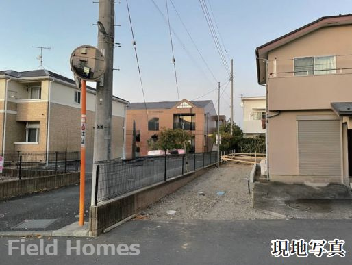 茅ヶ崎市浜之郷新築戸建て　7期1号棟の外観|現地「茅ヶ崎市浜之郷新築戸建て」