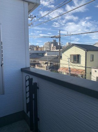 ミハス成増のバルコニー