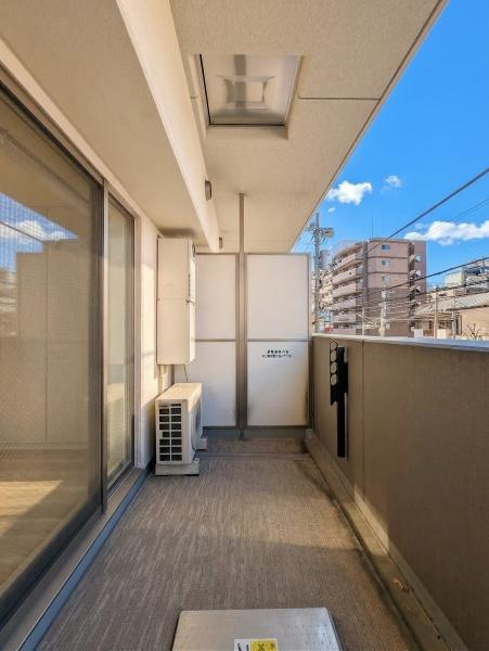 デュオステージ横濱天王町のバルコニー|陽当り良好のバルコニー！
風通しもよく気持ちいいです