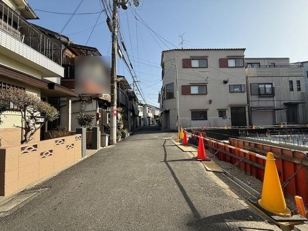 【前面道路含む現地写真】 | 守口市大久保町5丁目　新築戸建