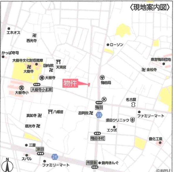 岡崎市鴨田町字北浦の売地のその他