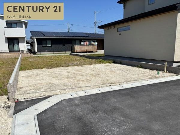 岡崎市北本郷町字野添の売地の外観