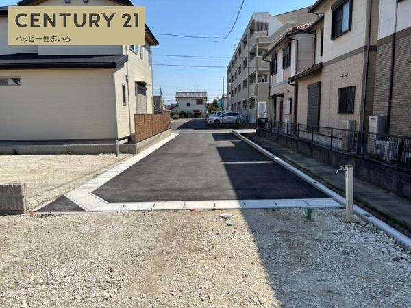 岡崎市北本郷町字野添の売地の前面道路含む現地写真