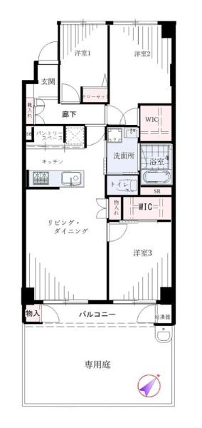 三ツ沢ハイタウン３号棟