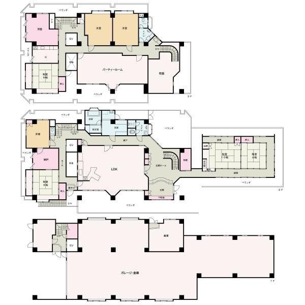 桃山町元　中古戸建の間取り
