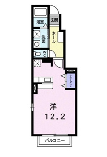 【間取り】 | エレガンツァ・プリムラＡ