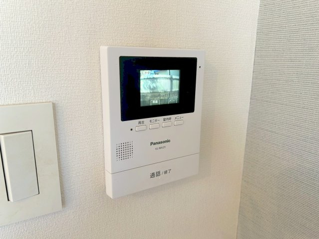 シティハイム　２１のセキュリティ|★モニター付きインターホンで安心★