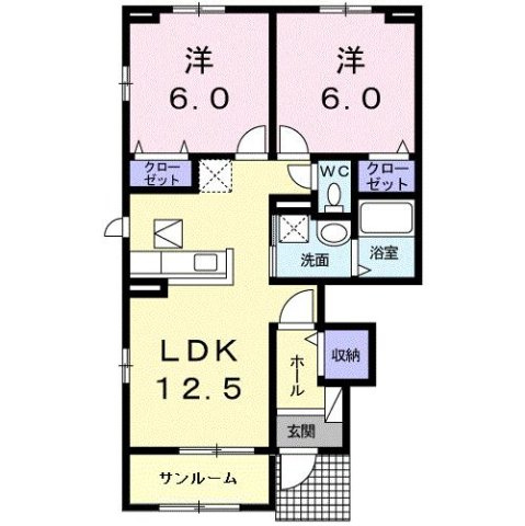 サザンヒルズ　星和台Ⅰの間取り