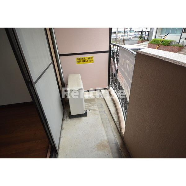 グランデージJUNのバルコニー