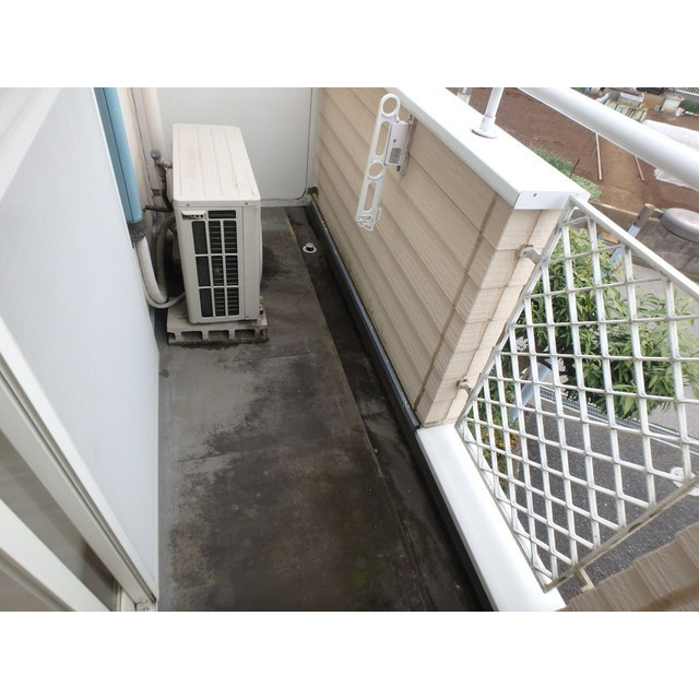 フロンティアⅢ　E棟のバルコニー