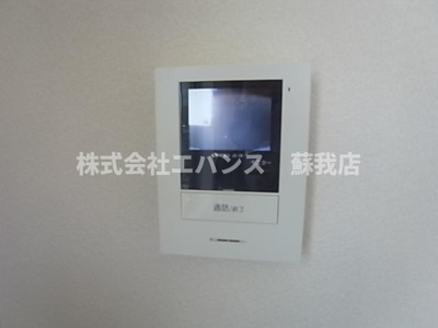 【セキュリティ】 | フォルビテッツァ星久喜 | モニター付きインターホンです
