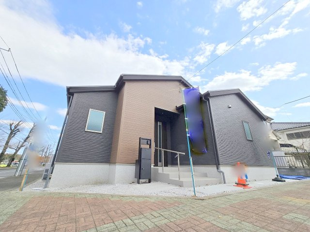 青梅市新町７丁目　新築平家戸建全1棟の外観