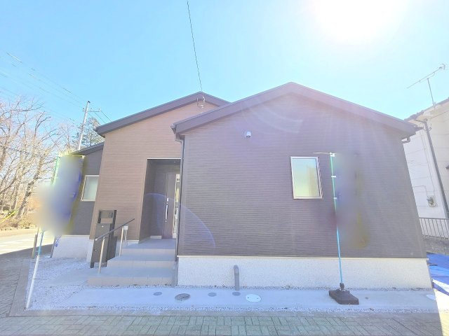 青梅市新町７丁目　新築平家戸建全1棟の外観